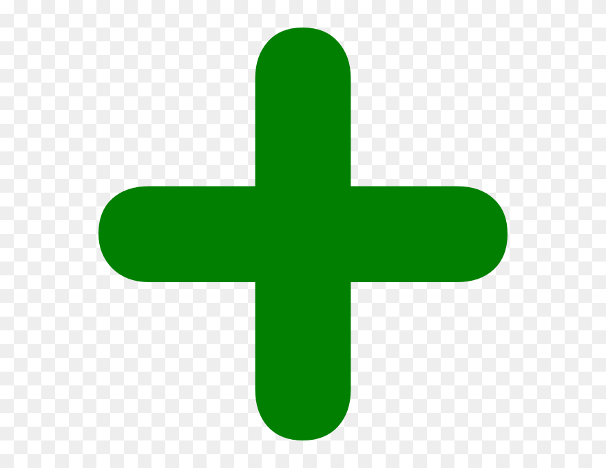 Add Clip Art At Clker - Green Plus Sign Png Transparent Png