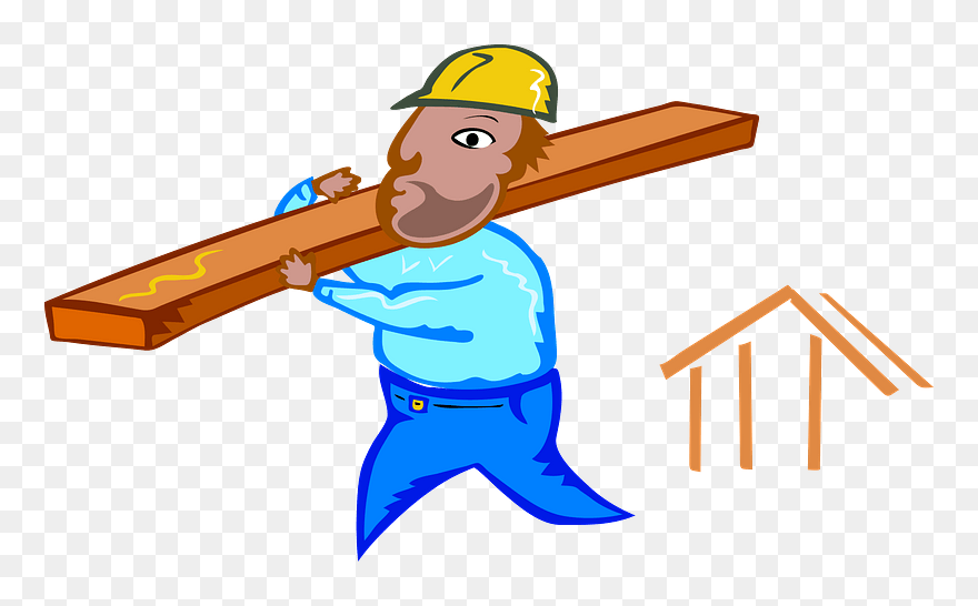 Architetto Carpentiere 1 Clipart - Carpenter Clipart - Png Download