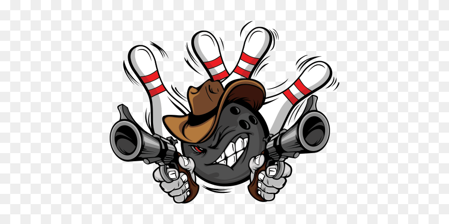 Bowling Pin Shoot Clipart