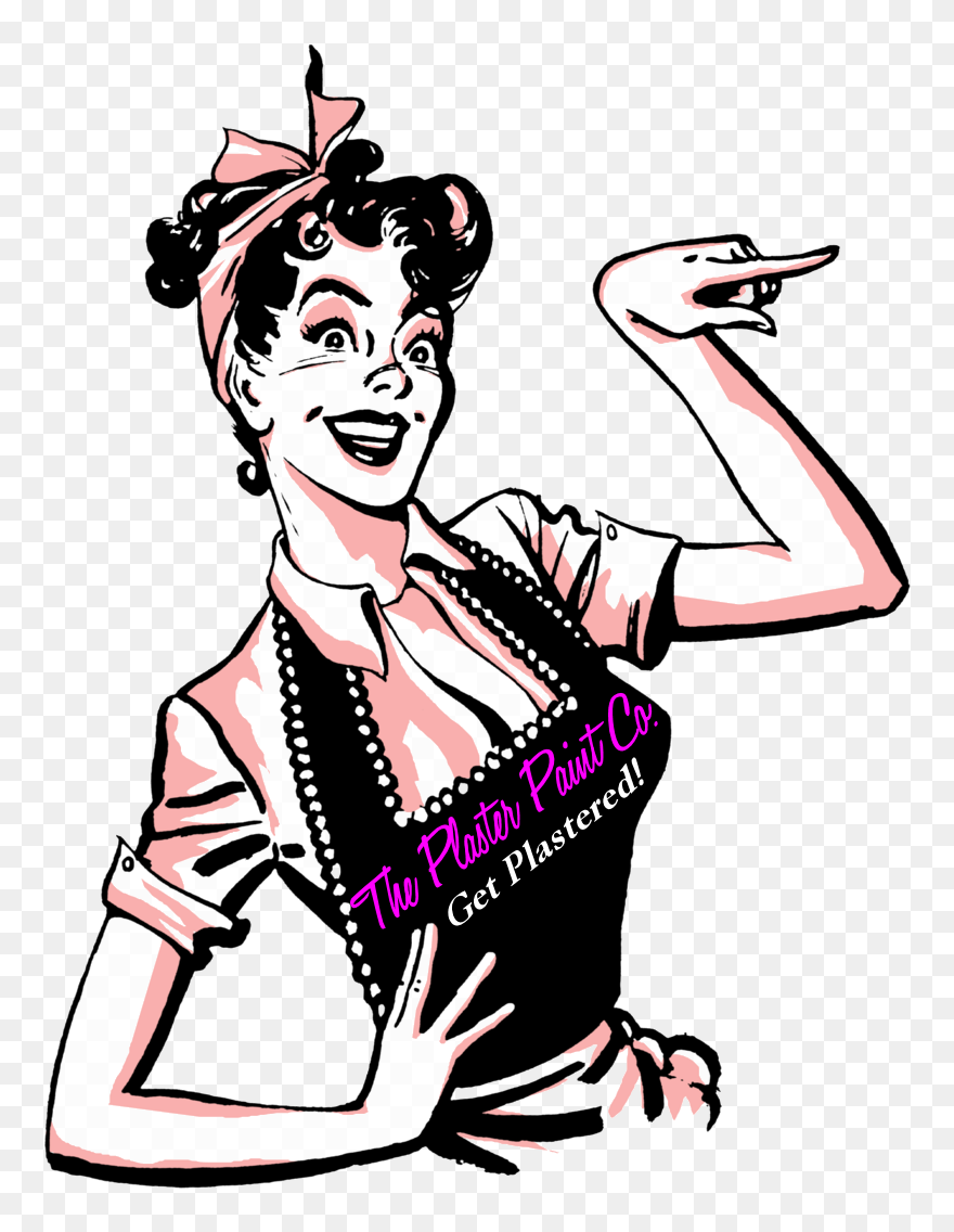 Vintage Cleaning Clipart - Clean Up After Yourself Clipart - Png Download