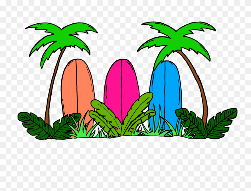 Tropical Print - Clip Art - Png Download