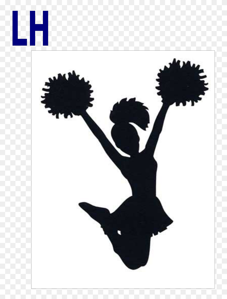 Transparent Cheer Silhouette Png Clipart