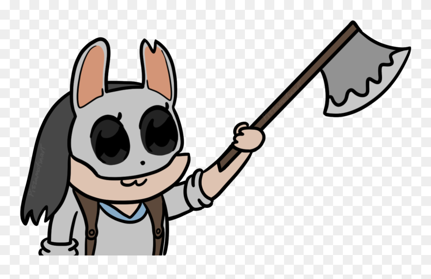 Transparent Dead Fish Clip Art - Pop Team Epic Artstyle Dead By Daylight - Png Download