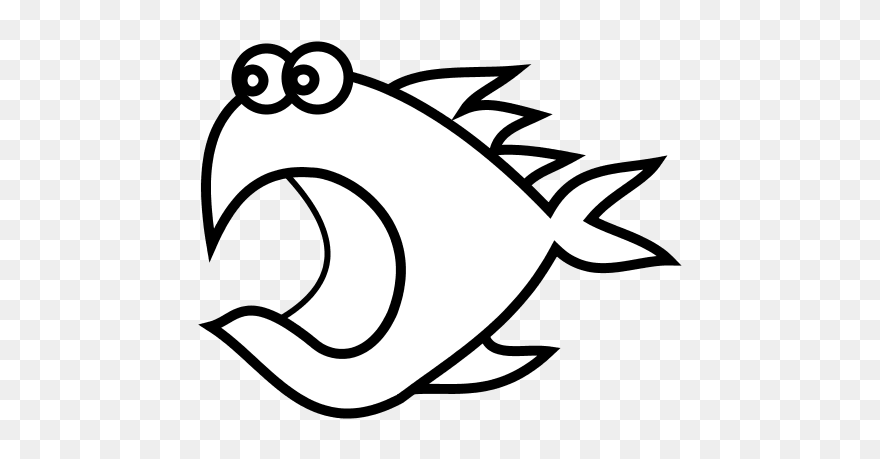 Freshwater Angelfish Seahorse Shark Clip Art - Animals Of Freshwater Drawing - Png Download