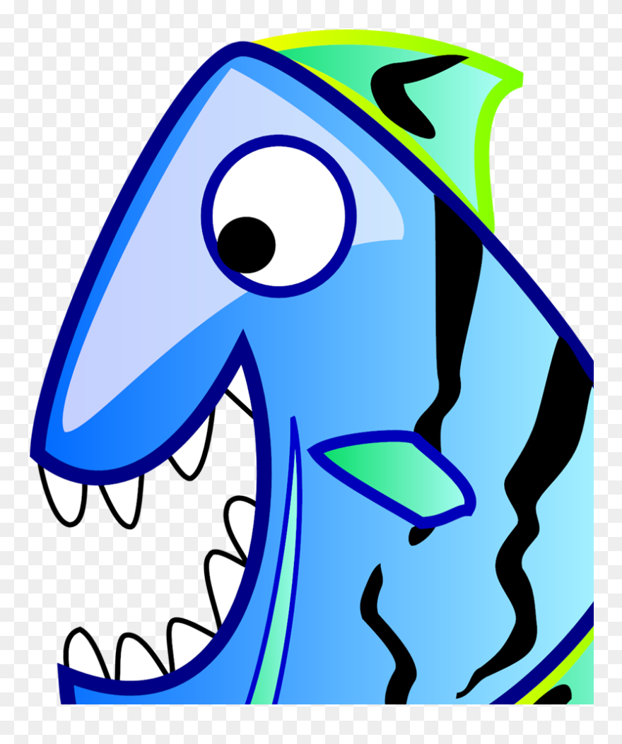 Clipart Fish Teeth - Png Download