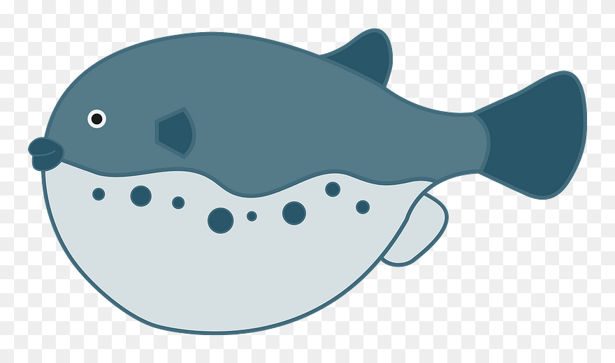 Fugu Pufferfish Clipart - Png Download