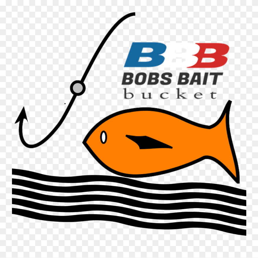 Fish And Hook Clip Art - Png Download