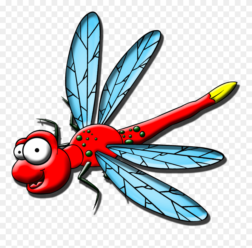 Png Cartoon Dragonfly Clipart