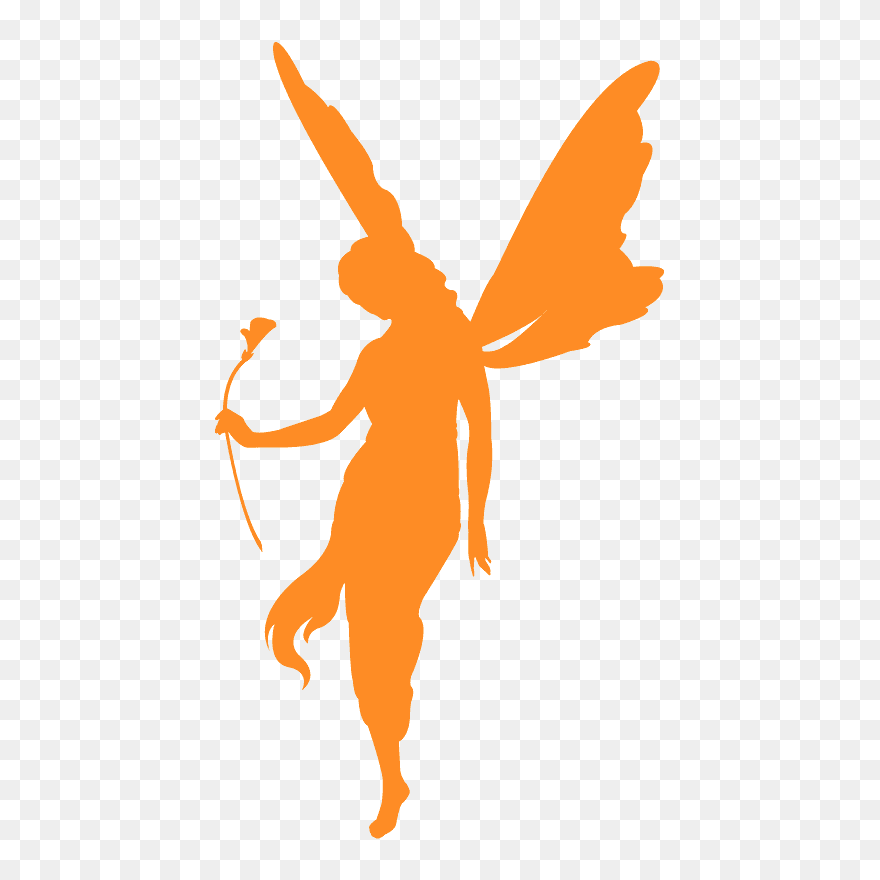 Transparent Fairy Silhouette Clip Art - Fada Silhueta Png