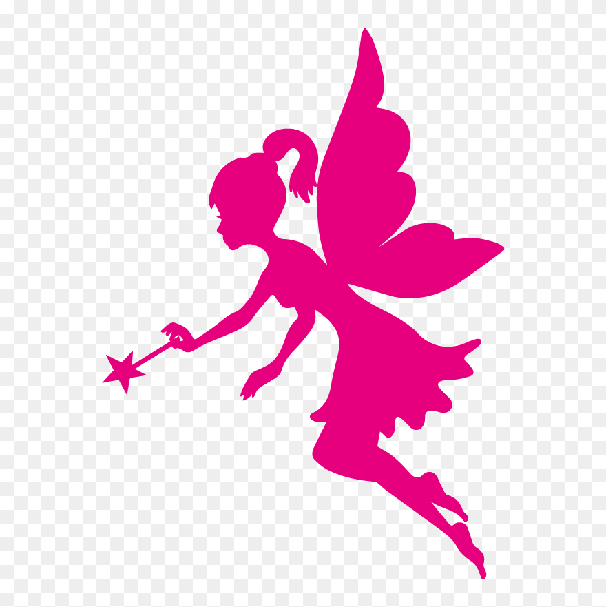 Sticker Fairy Scalable Vector Graphics Tinker Bell - Pink Fairy Png Clipart