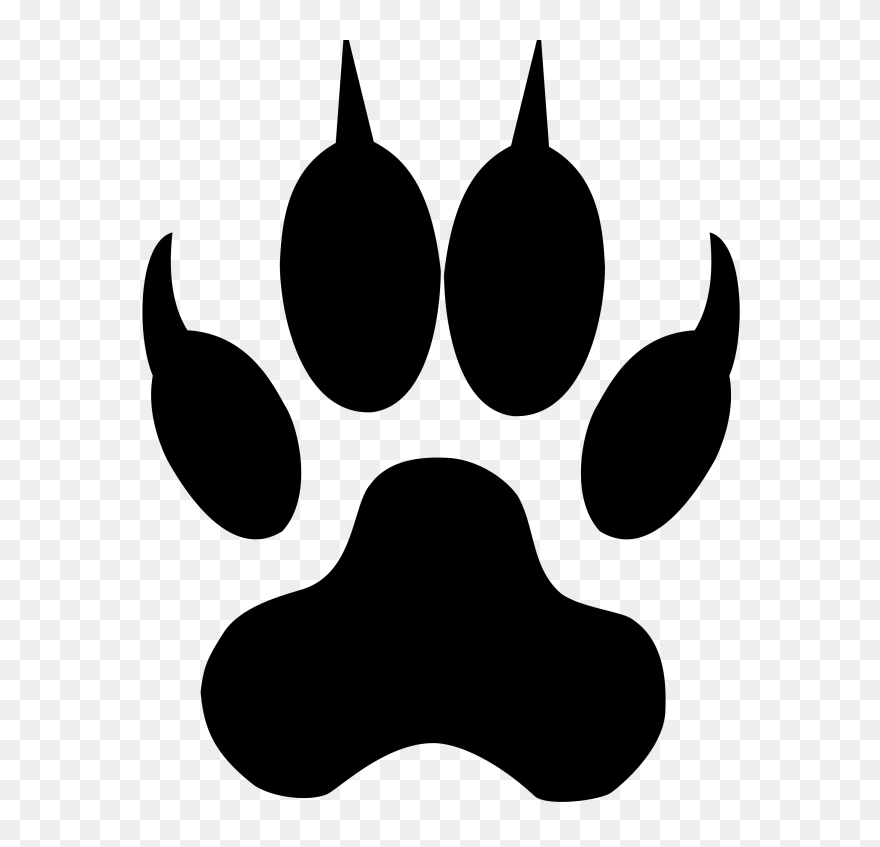 Cat Paw Clipart - Png Download