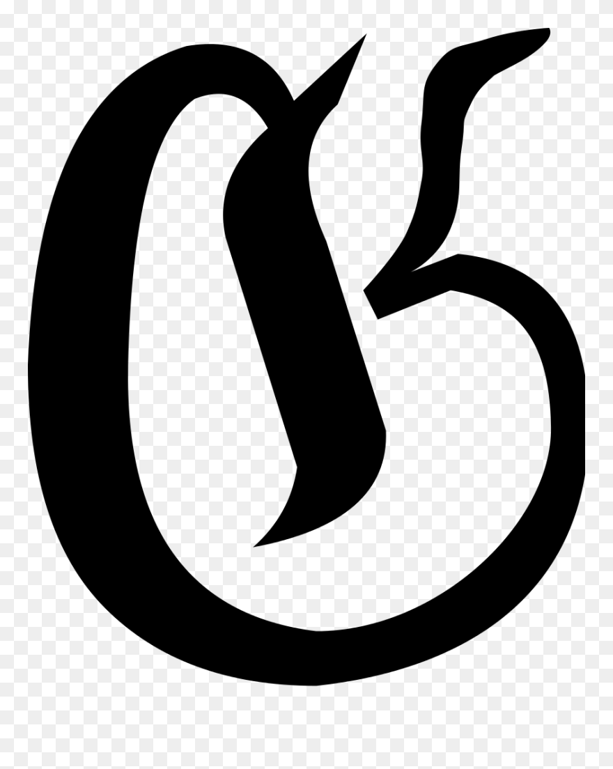 Download G Letter Ficheiro Blackletter Svg Wikip Dia Enciclop Emblem Clipart 5757937 Pinclipart