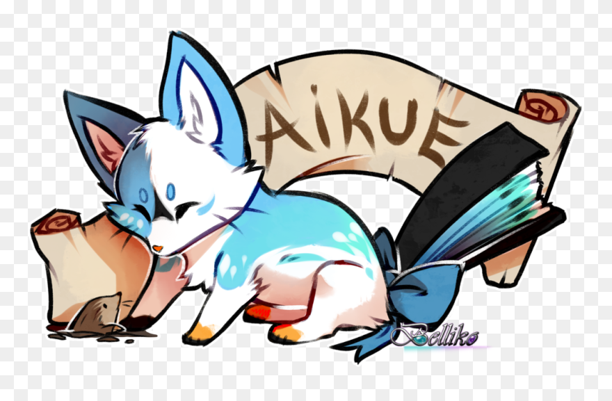 Foxfan Of The By - Cartoon Clipart