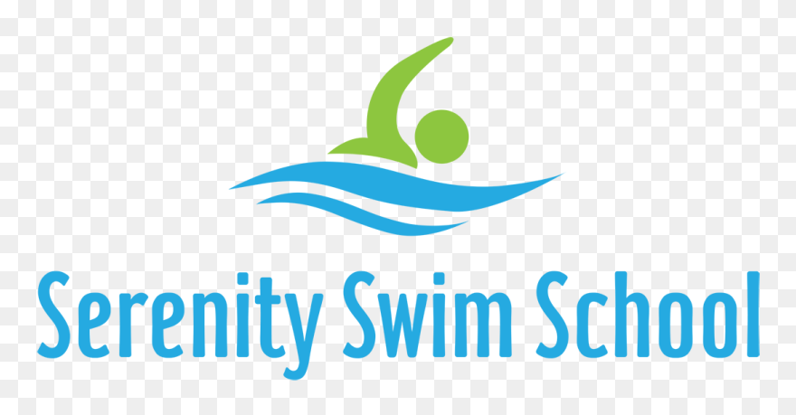 Serenity Swim School - Graphic Design Clipart
