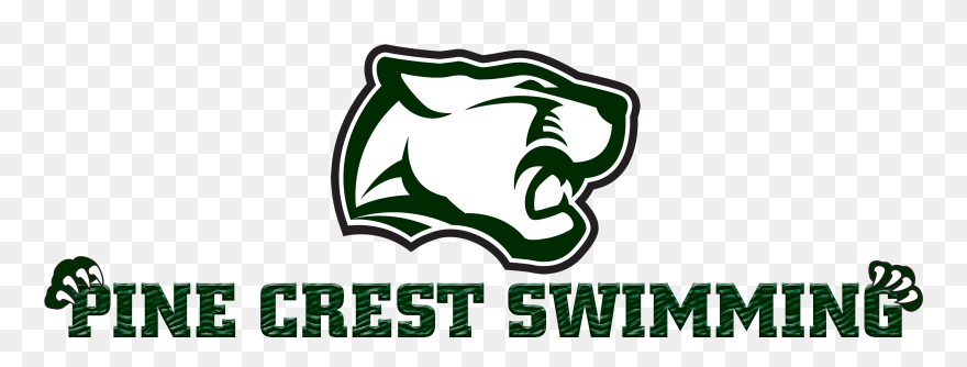 Pine Crest Swim Team - Pine Crest School Clipart