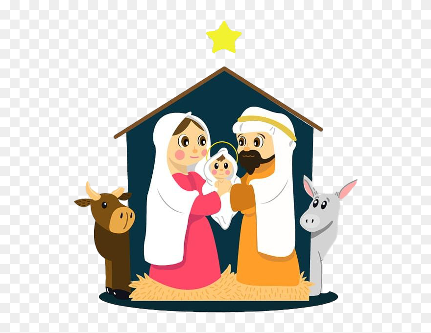 Nativity Transparent Images Png - Transparent Christmas Nativity Png Clipart