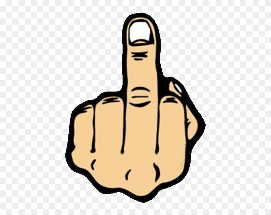 Image Emoticon Png Generalchat - Sign Of Middle Finger Clipart