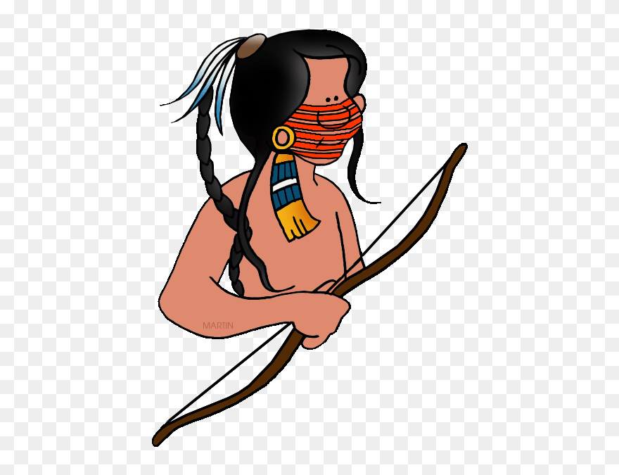 Sioux Man - Mohawk Indians Transparent Background Clipart