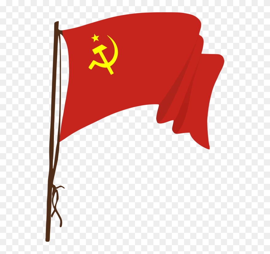 Red Flag,flag,logo - Soviet Union Flag Png Clipart