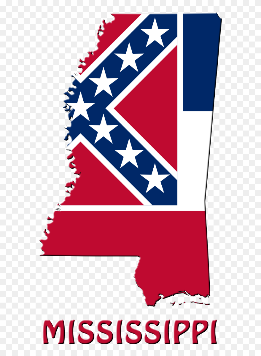 England Flag Clipart Logo - Mississippi State Flag State - Png Download