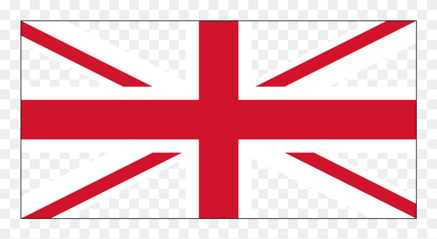 Angle,symmetry,area - Union Jack Without Scotland Clipart