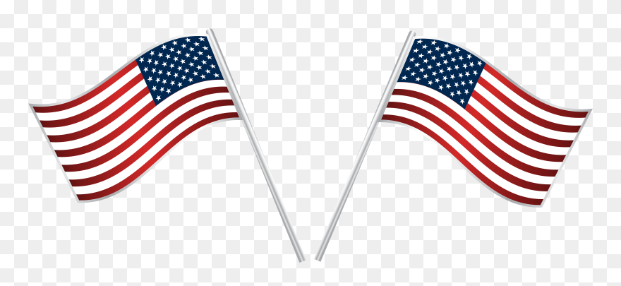 Flag Of The United States Clip Art - American Flags Clip Art - Png Download