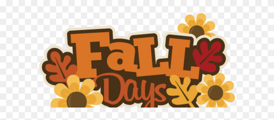 Happy Fall Cliparts - Illustration - Png Download