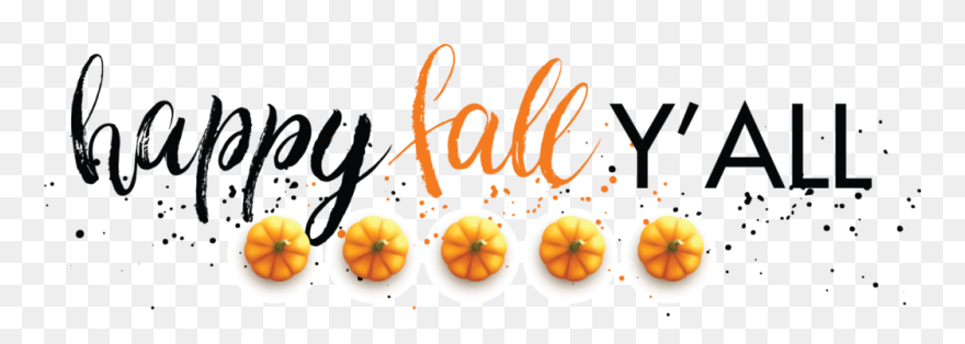 Happy Fall Png - Calligraphy Clipart