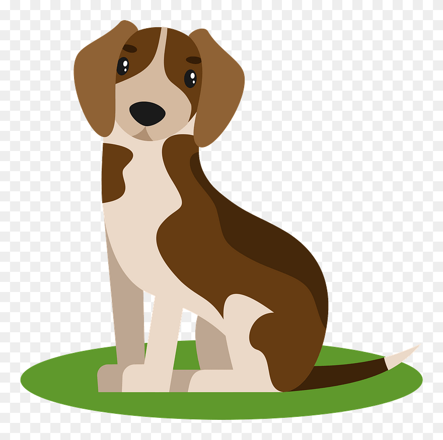 Beagle Dog Clipart - Pies Clipart - Png Download