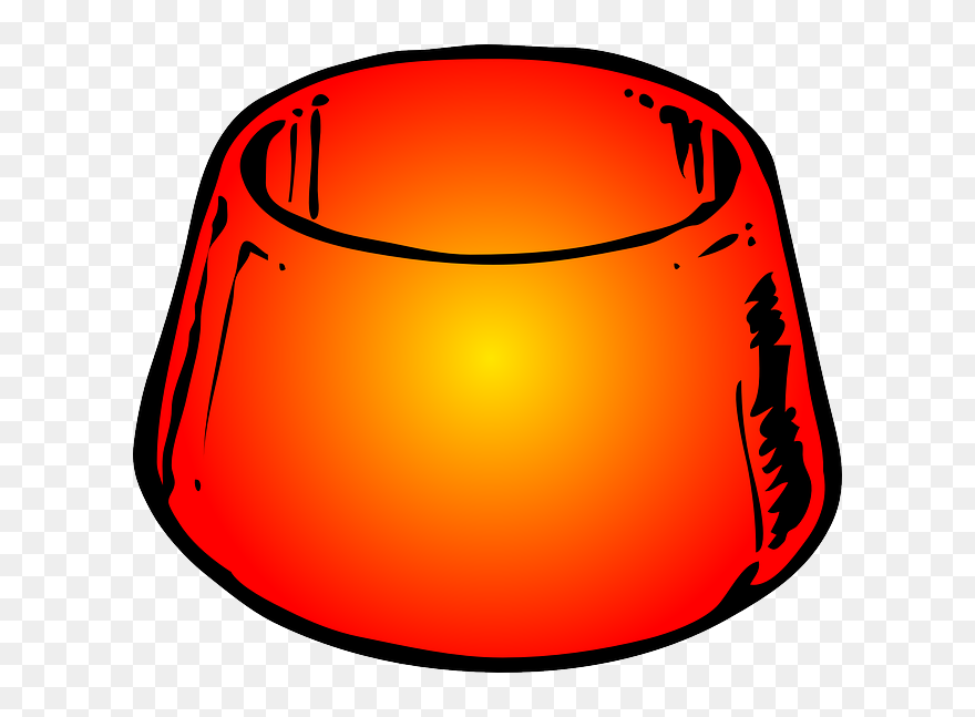 Bowl, Animal, Red - Dog Bowl Clip Art - Png Download