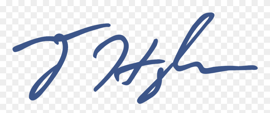 Tyler Higbee - Calligraphy Clipart