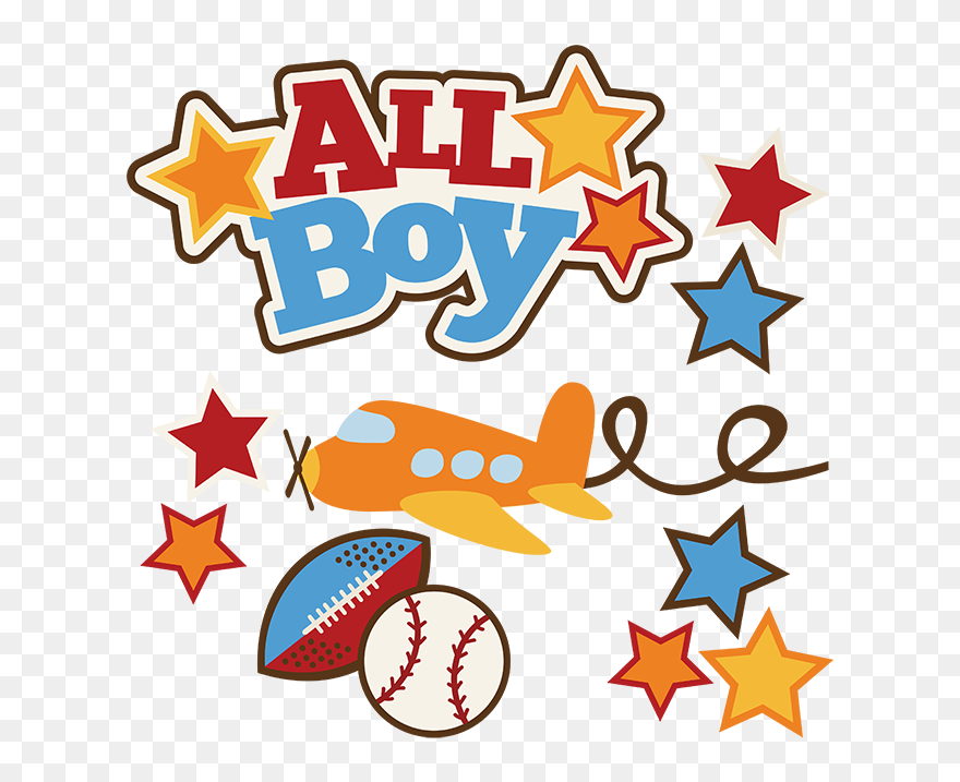 Baseball Clipart Cute - Scrapbook Baby Boy Clipart Png Transparent Png