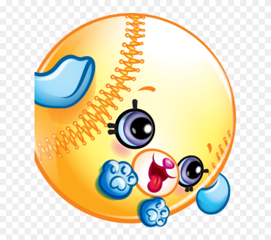 Dog Baseball Shopkin Clipart