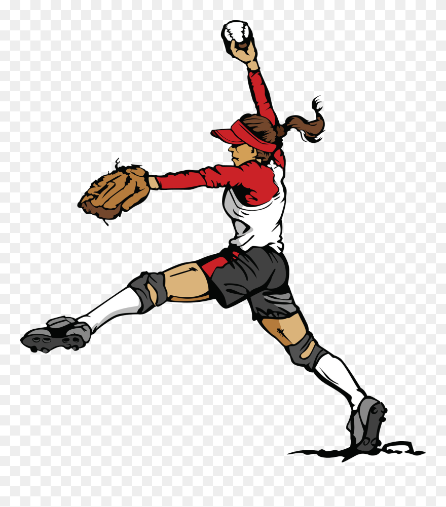 Fastpitch Softball Stock Photography Clip Art Playing Softball Clipart Png Download
