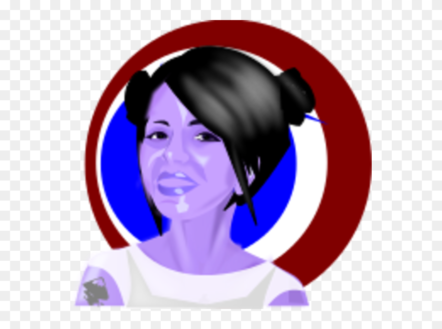 The Inkscape Girl - Clip Art - Png Download
