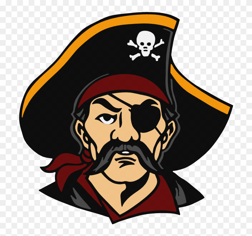 Paint Creek Pirates Logo Clipart
