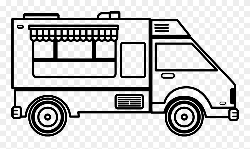 Car Food Truck - Food Clipart