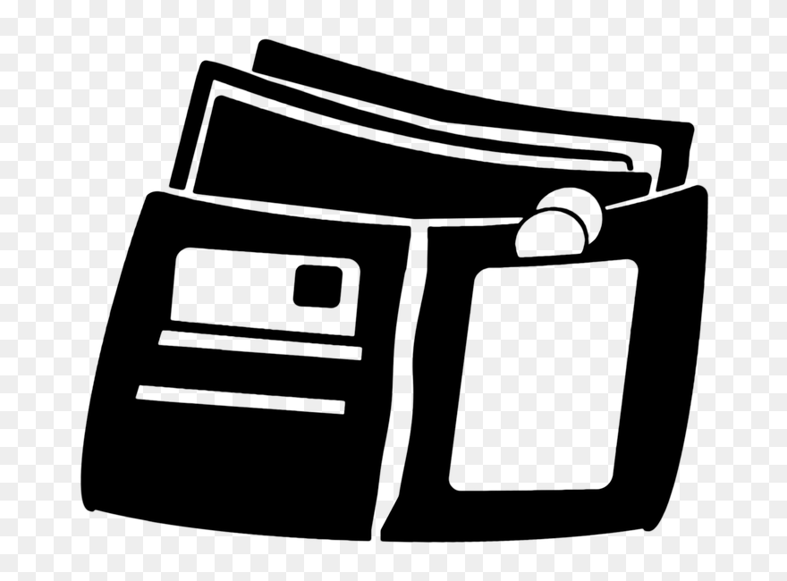 Money Clipart Black And White Png Vector Play Money - Png Carteira Desenho Transparent Png
