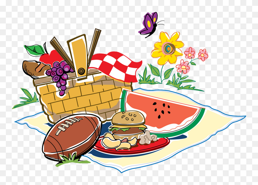 Dessin Png Panier De Pique-nique - Church Picnic Clipart