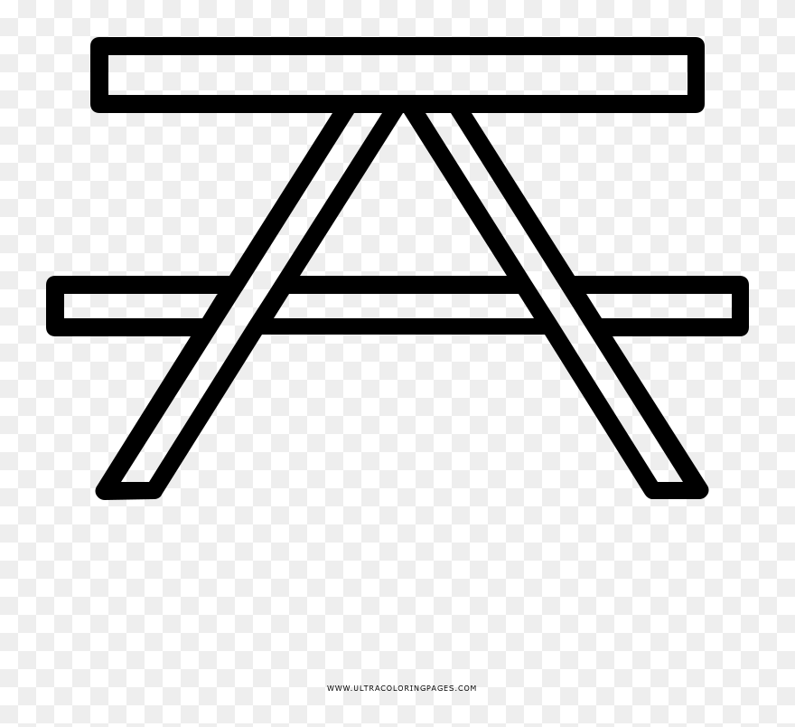 Transparent Park Bench Clip Art - Catapult Icon - Png Download