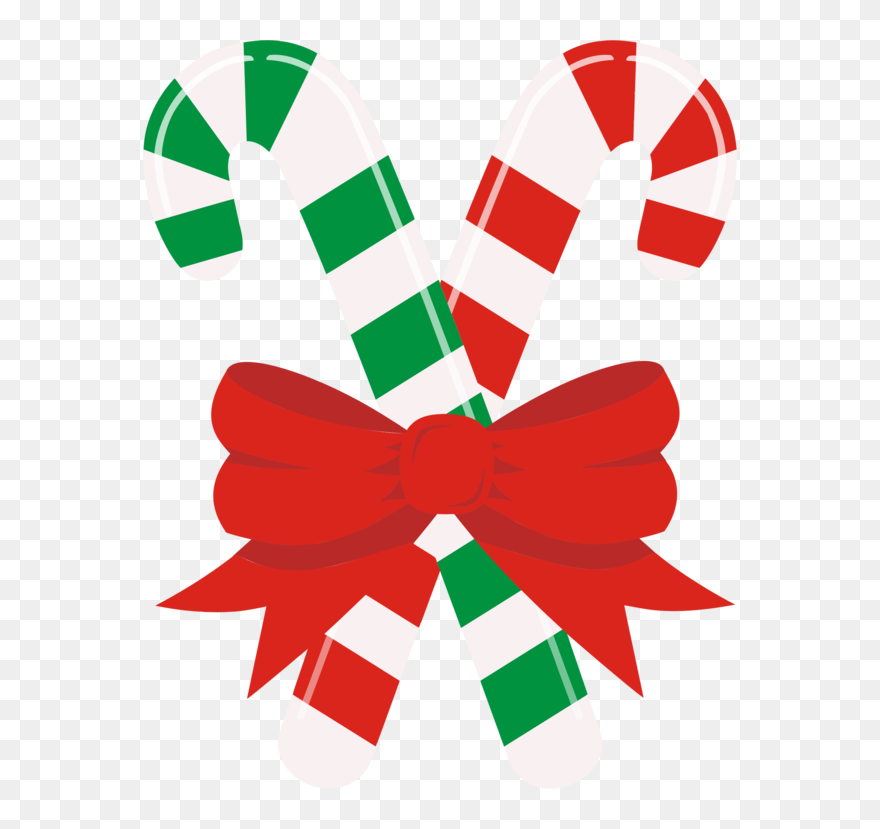Candy Cane Christmas Png Clipart