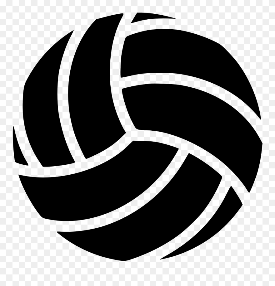 Sport Beach Ball Play - Volleyball Icon Png Clipart