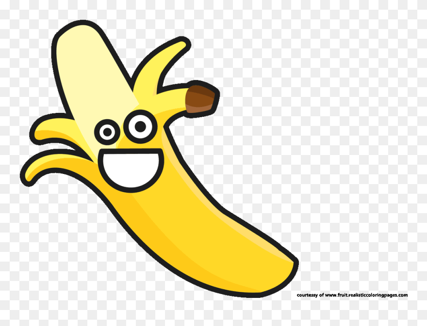 Banana Clipart Happy , Png Download - Banana Person Transparent Png