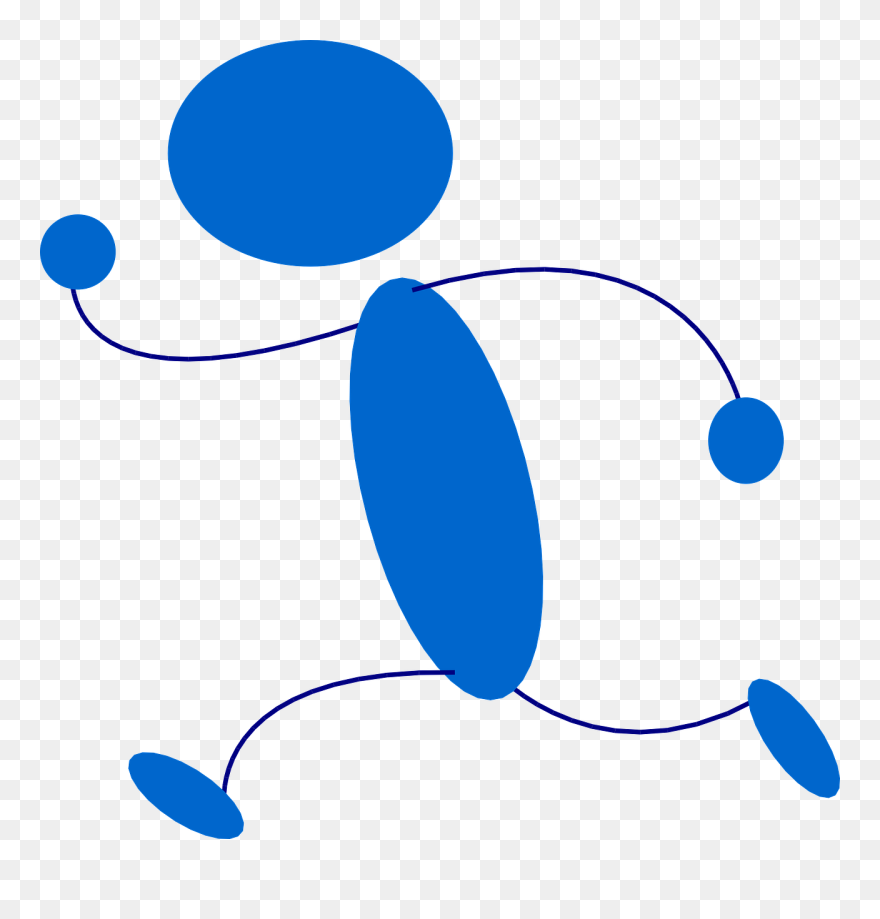 Running Clip Art - Png Download