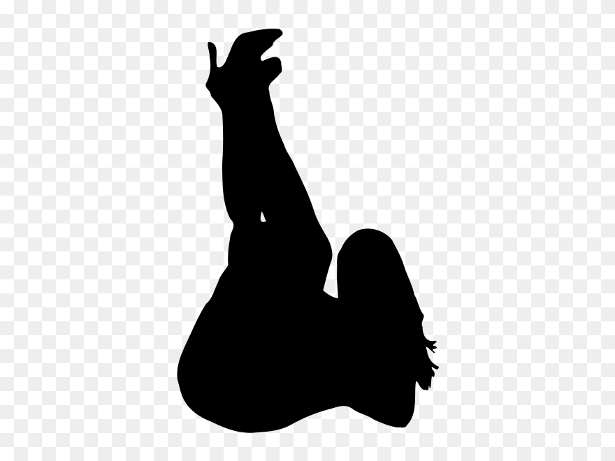 Silhouette Woman Clip Art - Plus Size Woman Silhouette - Png Download