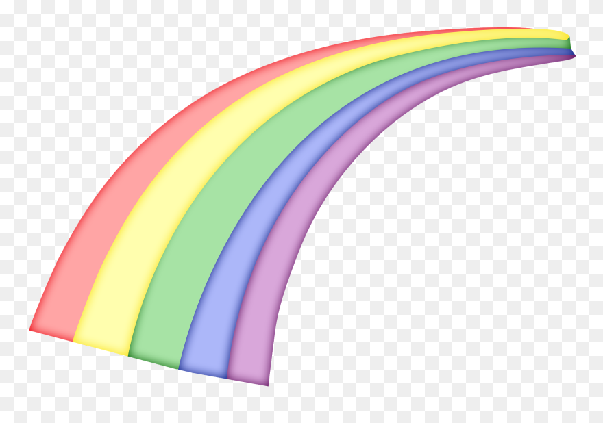 Animation Rainbow Clip Art - Animated Rainbow Gif Png Transparent Png