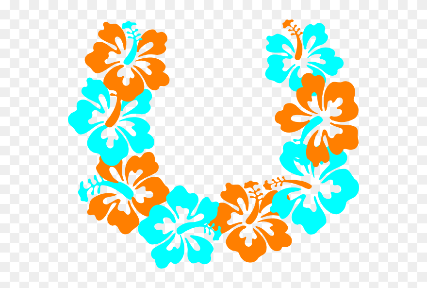 Transparent Rainbow Flower Clipart - Hibiscus Clip Art - Png Download