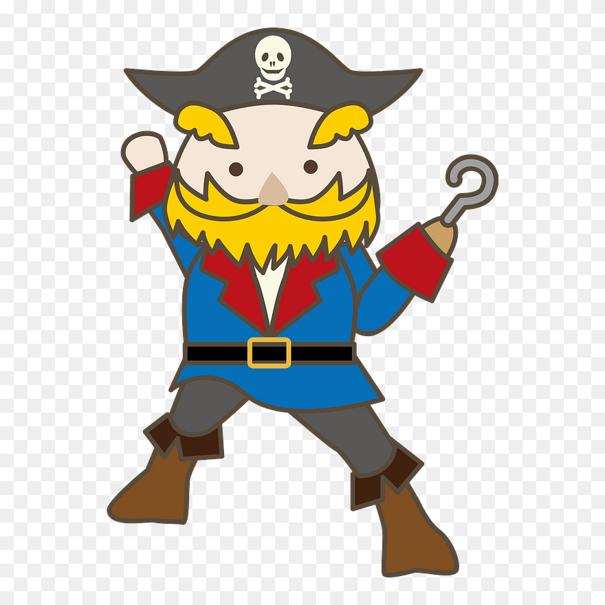 Captain Hook Clipart - フック 船長 イラスト - Png Download