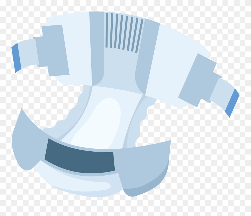 Diaper Vector Clipart