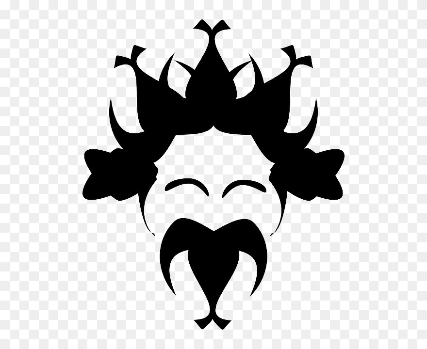 Head, People, Man, Face, Person, Human, Half - Logo Kepala Orang Vektor Clipart